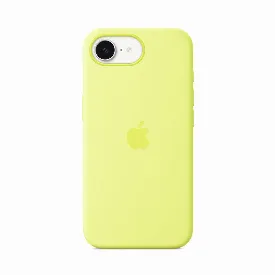 Чехол Apple iPhone 16e Silicone Case, Neon Yellow, желтый неон